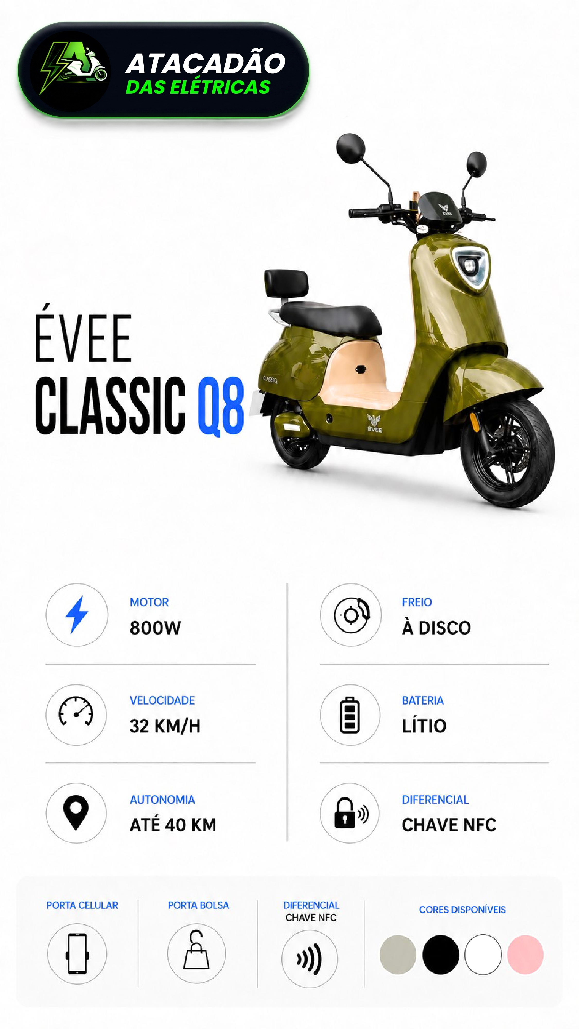 ÉVEE CLASSIC Q8